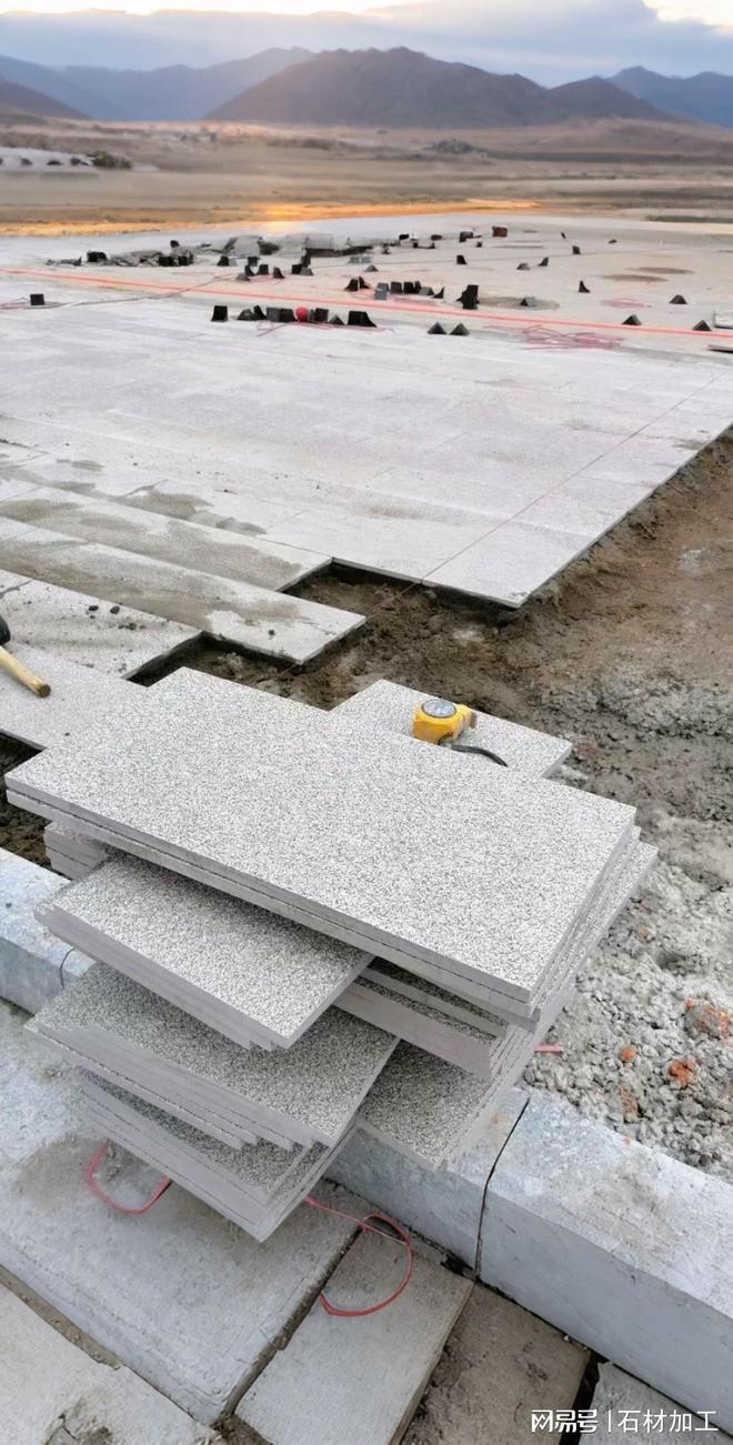 花岗岩小院采用pc仿石砖北方容易冻裂处理